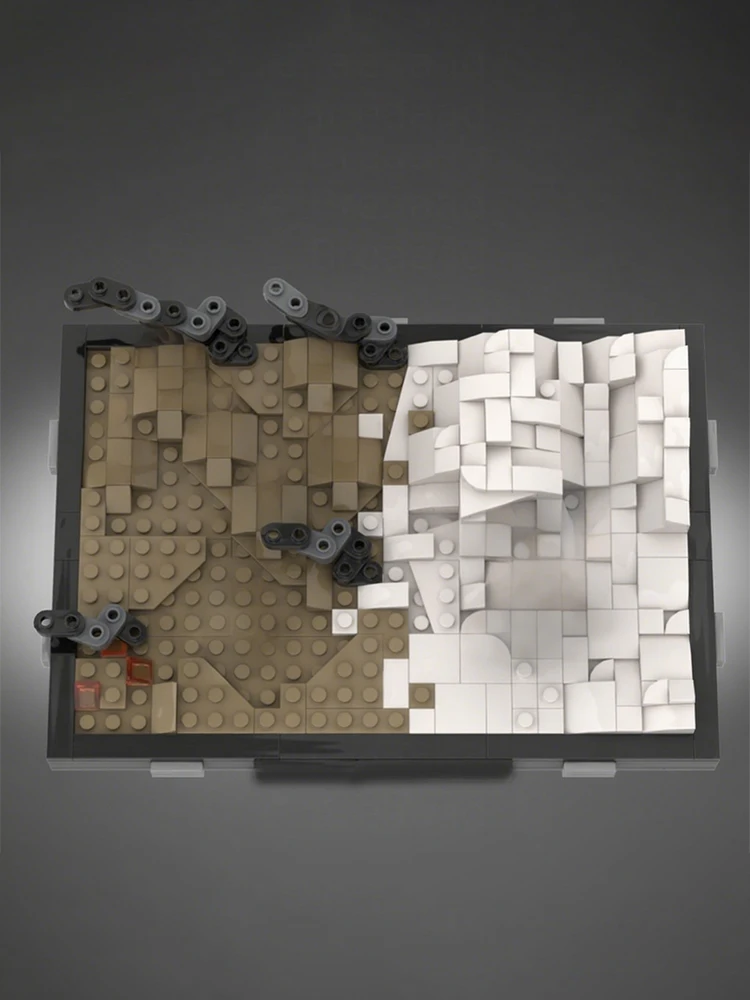 367 peças moc vitória e morte diorama coleção estrela batalha blocos de construção presente de natal brinquedo para desenvolver paciência