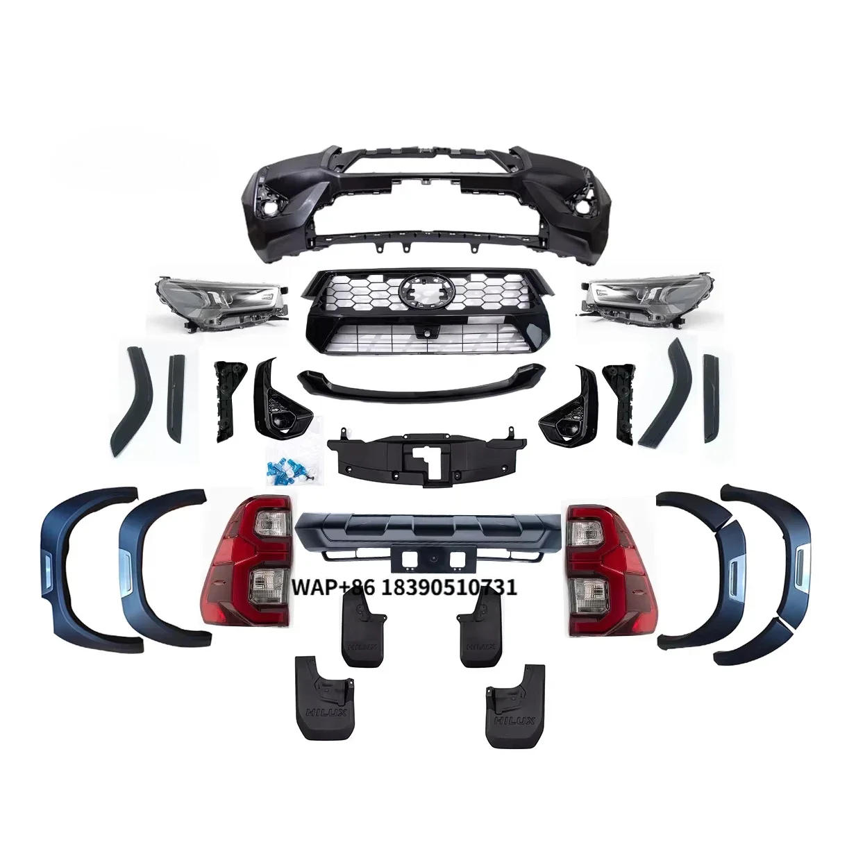 

Automotive Parts Original Factory Headlights and Tail Lights Car Body Conversion Kits for Hilux Body Kit 2024 Z Edition