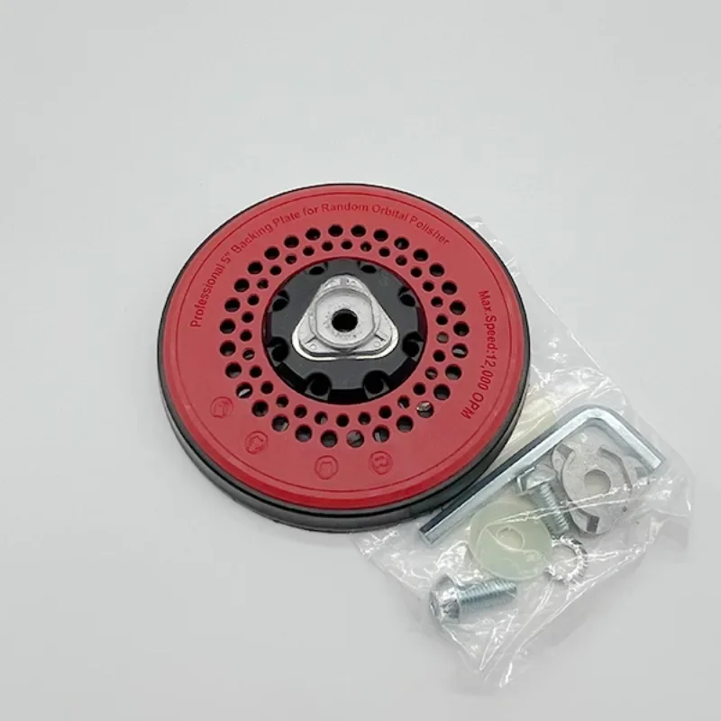 (For M8 YA Xinge DA eccentric polishing machine) Backplate 3/5/6 inch base double-rail vibrating polishing machine dazzling tray