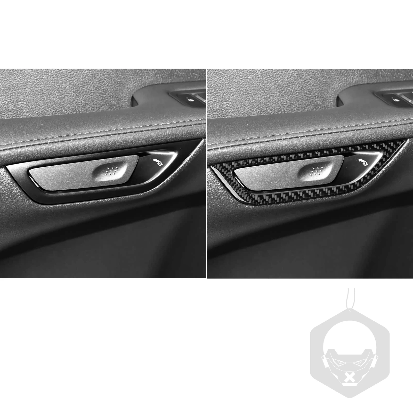 For Lexus RX RX300 RX350h RX500h 2023-2026 Carbon Fiber Door Switch Button Frame Panel Cover Decoration Car Accessories Sticker view 4