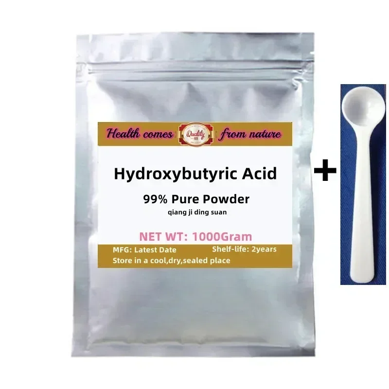 50g-1000g High Quality 99% Hydroxybutyric Acid, Can Help Promote Muscle Contraction and Nerve Impulses. Free Shipping