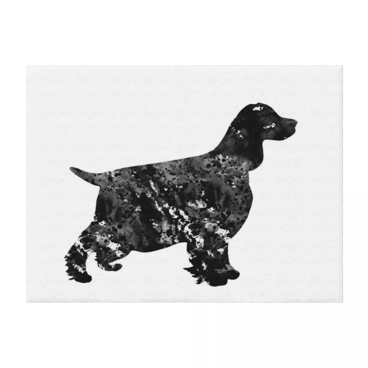 

English Springer Spaniel,dog,watercolor art Throw Blanket Stuffeds heavy to sleep Heavy Blankets