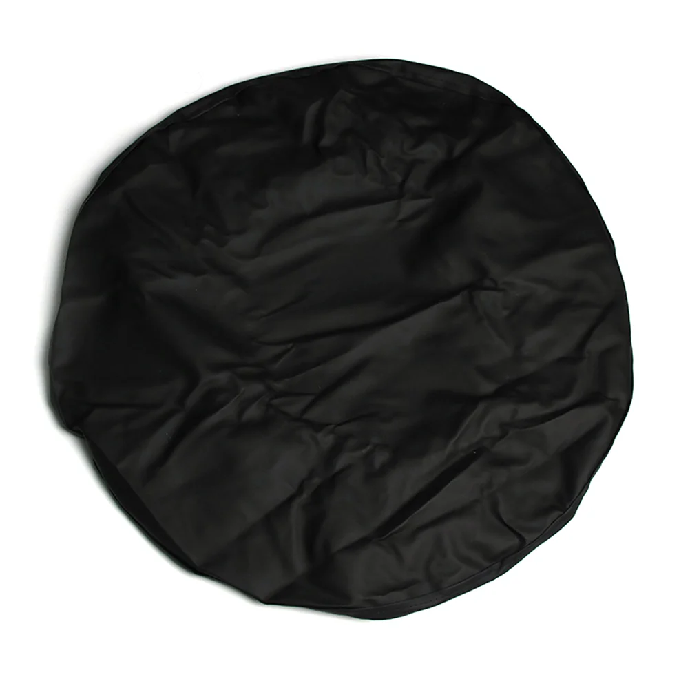 

16-inch PVC Spare Tire Cover Simulated Auto Car Tire Covers (Black) spare tire covers spare wheel covers