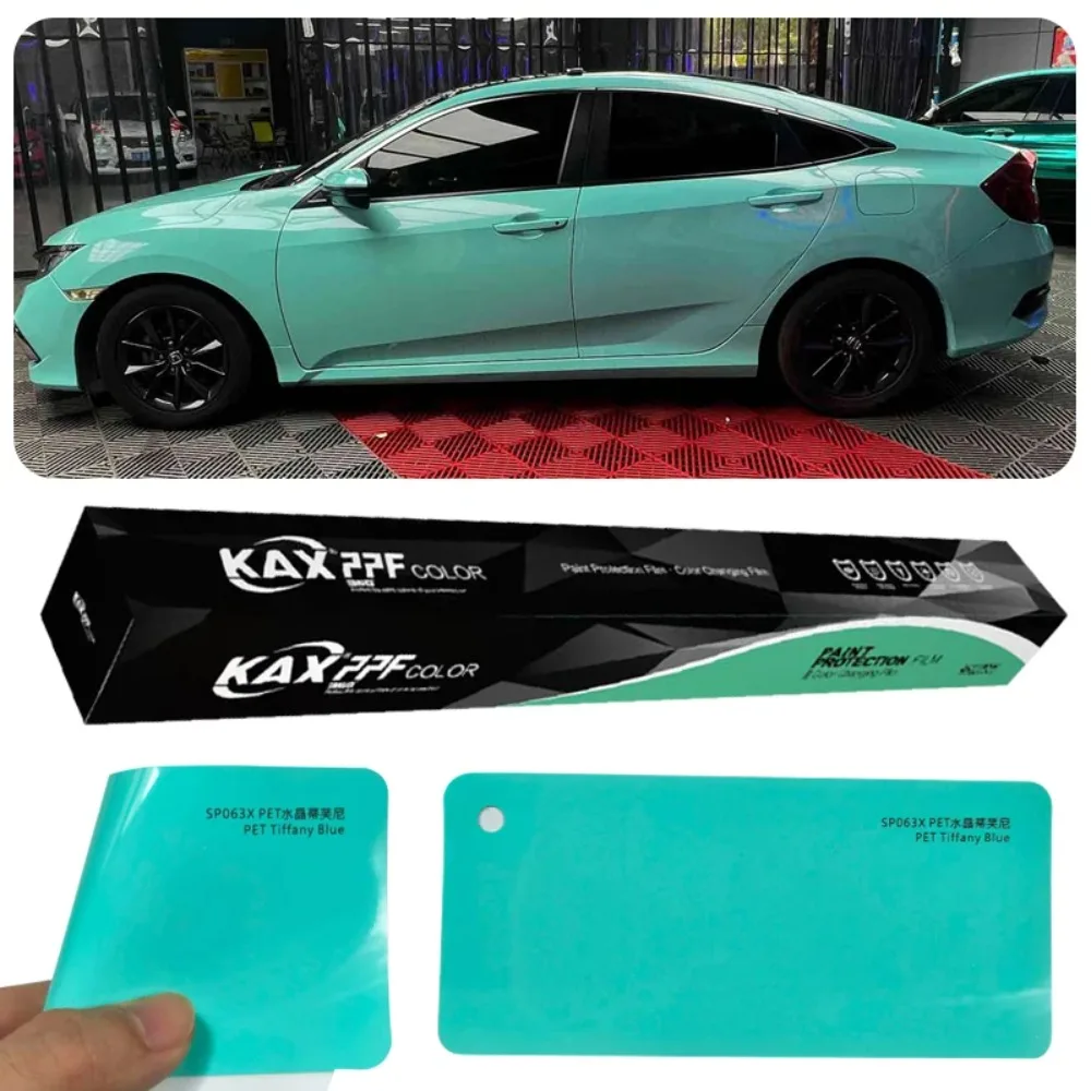 

PET Glossy Crystal series PET WARP FILM Car Color Change Changing Paint Protection Films Anti-Scratch UV Stickers Decals