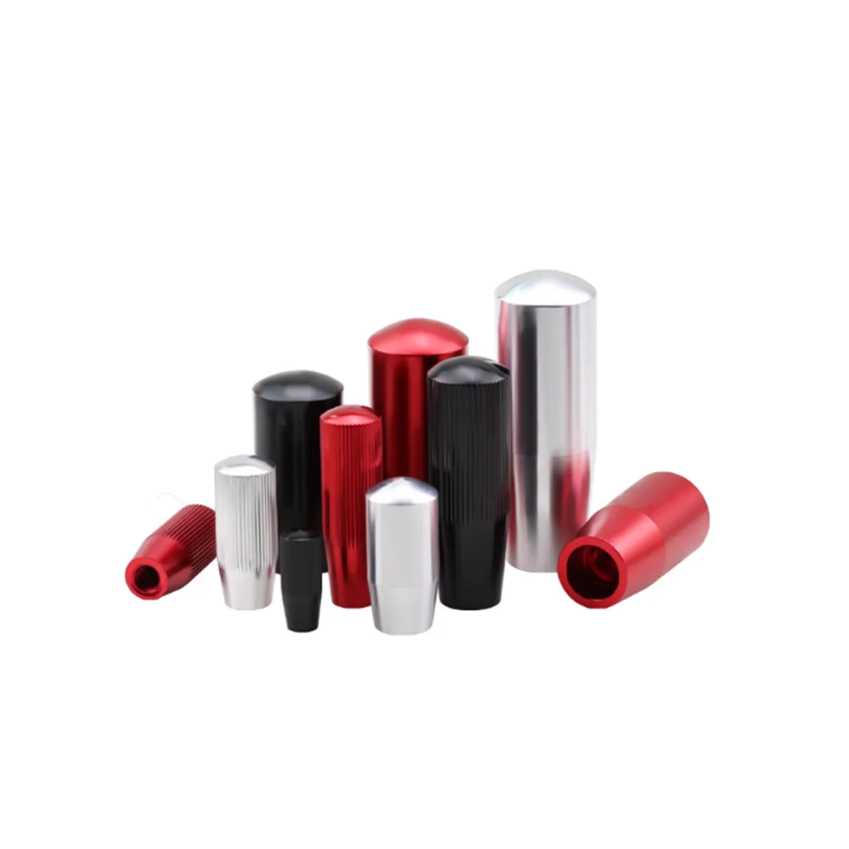 M3M4M5M6M8M10 سبائك الألومنيوم نمط مستقيم مخرش/جسم عاري لا مخرش اليد الجوز آلة أداة التحكم مقبض طويل كم