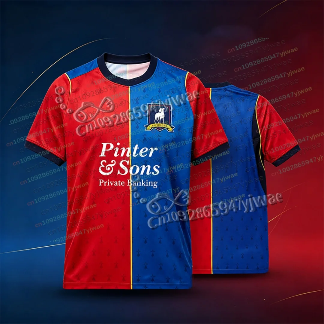 2026 Ted Lasso Season 4 Roy Kent Football Jersey Men Women Summer Sports Tshirt Breathable Quick Drying Women Men Cosplay Tshirt