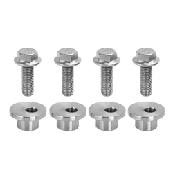 For BMW E90 E92 F80 F30 F20 E88 M10*30*1.5 Rear Caliper Adapter Eccentric Bushings Inserts Brembo E91 E93 E46 E81 E82 E87 M3