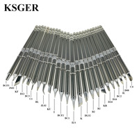 KSGER T12 Soldering Iron Tips Electric Tools For DIY Station Phone Repair STC STM32 OLED Controller Welding Handle