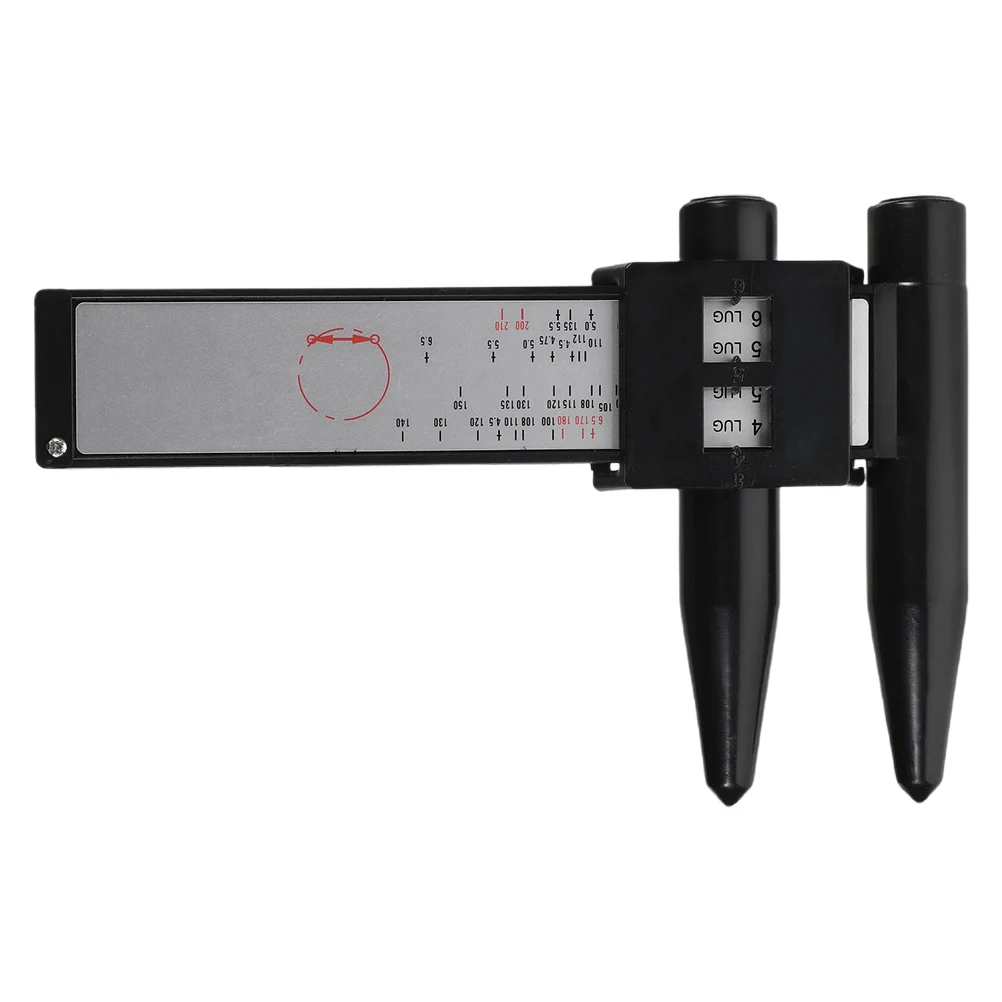 

Hole Spacing Ruler High Precision Adjustable Angle Plate Engineer Pocket Multi angle Measuring Tool Wheel Hub Sizing Hole