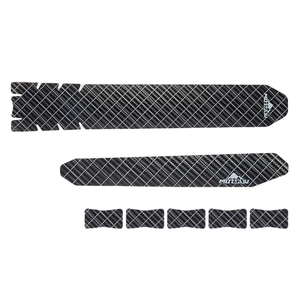 

Black Bicycle Chain Protective Sticker Cycling Accessories MTB Bicycle Protective Film Protector Bottom Frame
