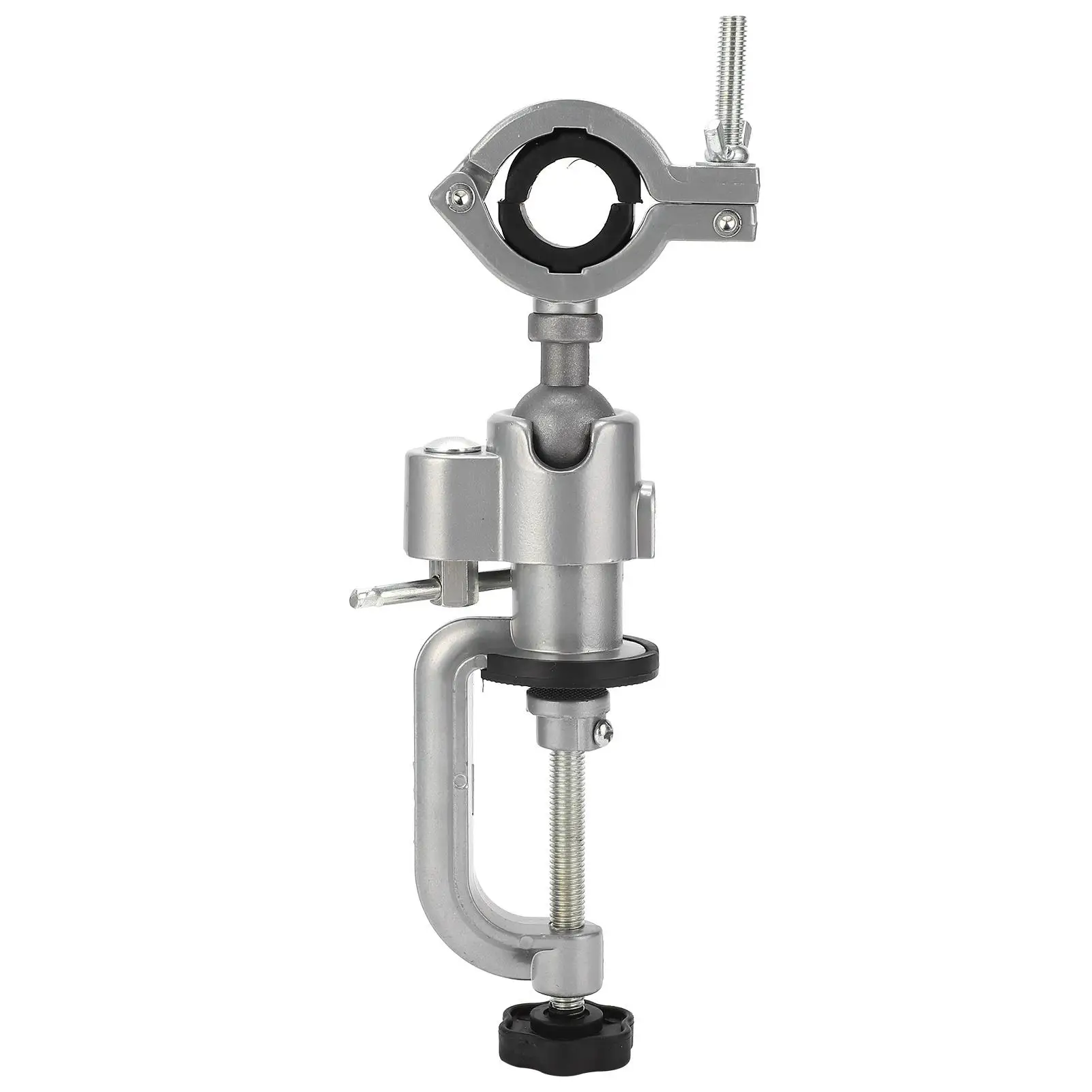 Supporto per supporto per trapano elettrico Morsetto per morsa da banco regolabile Set di strumenti per staffa di riparazione rotante multifunzionale