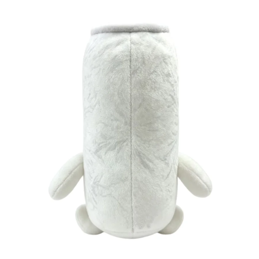 Hot Simulation White Energy Drink Can Shaped Plush Toy Zero Sugar Theme Soft Stuffed Doll Desktop Ornament Holiday Birthday Gift