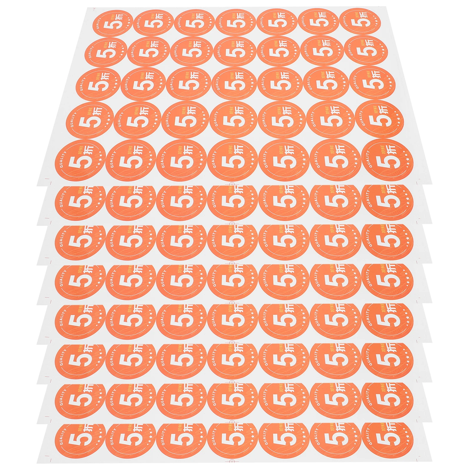 

350 Pcs Percent Off Stickers Adhesive Labels Tags for Retail Store Sales Events 50 Sticker Price Tagging