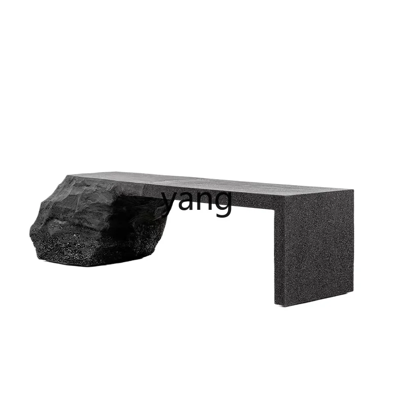 L'm'm Imitation Rock Bench Long Table Creative Console a Long Narrow Table Bed & Breakfast Model Room