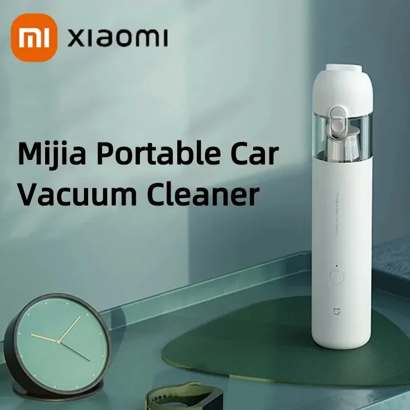 

Xiaomi Mijia Portable Car Vacuum Cleaner Mini Handheld Wireless Cleaning Machine for Home Auto Supplies 13000Pa Cyclone Suction