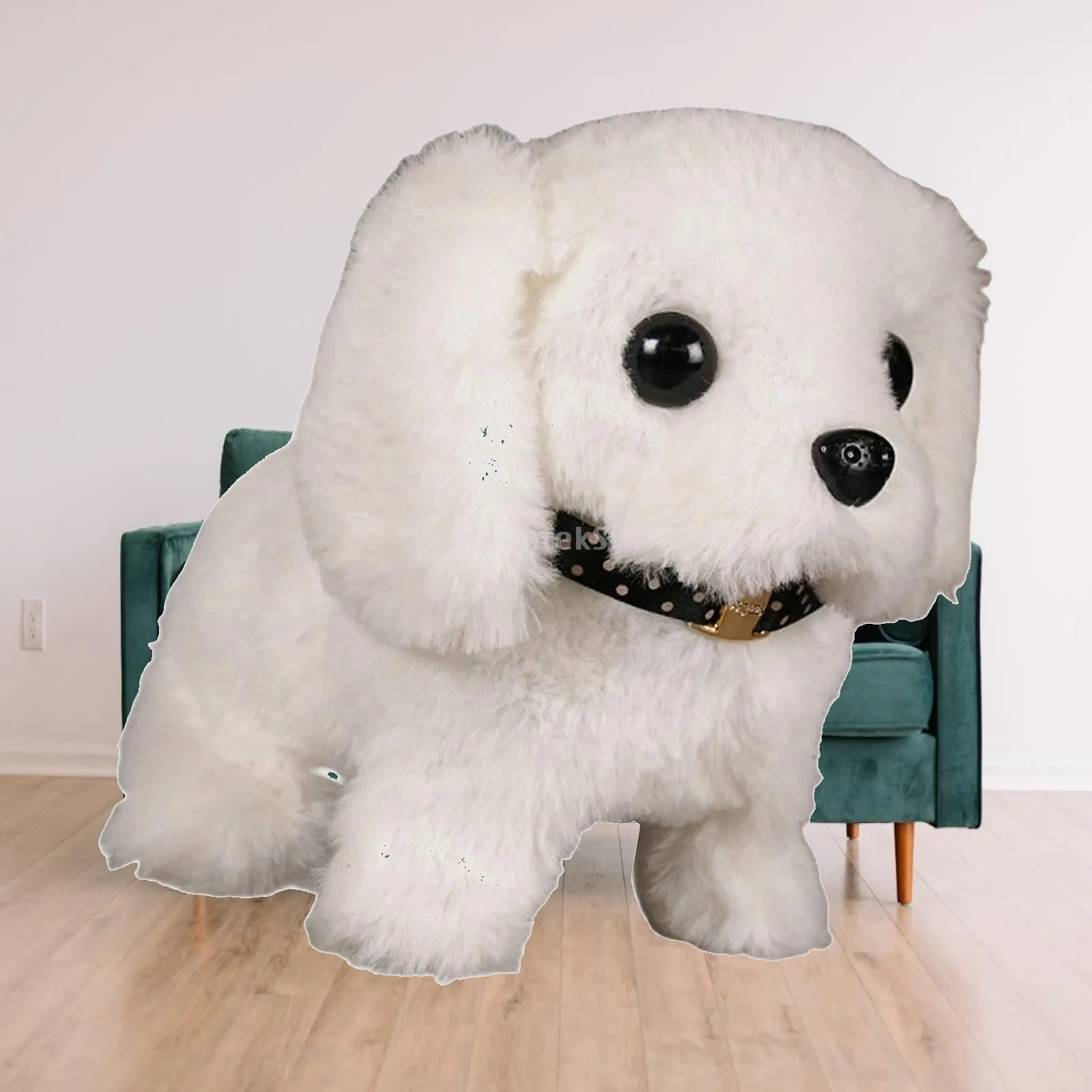 

Interactive Electronic Plush Puppy Toy Interaction Gift Stuffed Animal for Birthday Gift Boys and Girls Infants Party Toy Kids