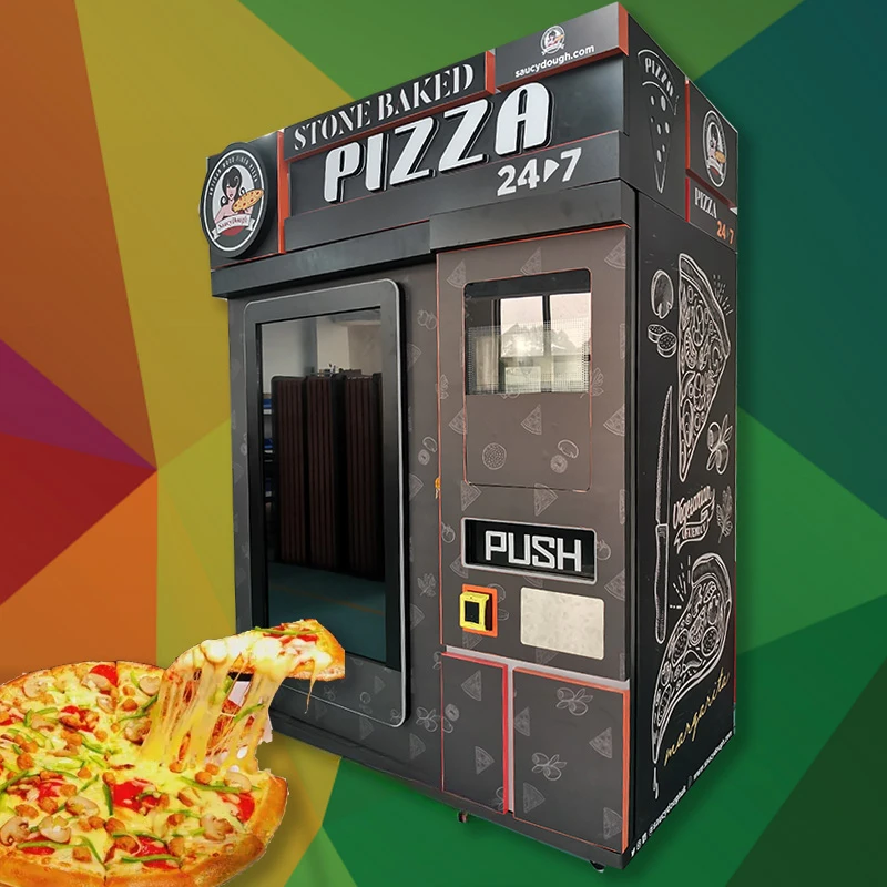 YG Pizza Vending Machine Bulk Fresh Fast Food Vending Pizza Making Machine Automat Purchase Custom Vending Machine Pizza Sale