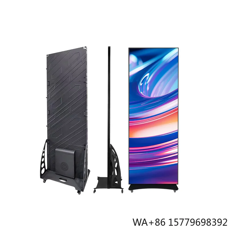 High Definition Indoor Outdoor Advertising Indoor Led Poster Display Standing Led Display
