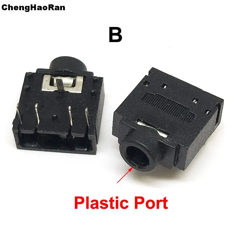 10PC 3,5mm Stereo Weibliche Audio Buchse Kopfhörer Jack PJ-307 Normal Geschlossen PJ-31080 Normal Offen PCB Panel Montage Stecker 5Pins – Detail 5