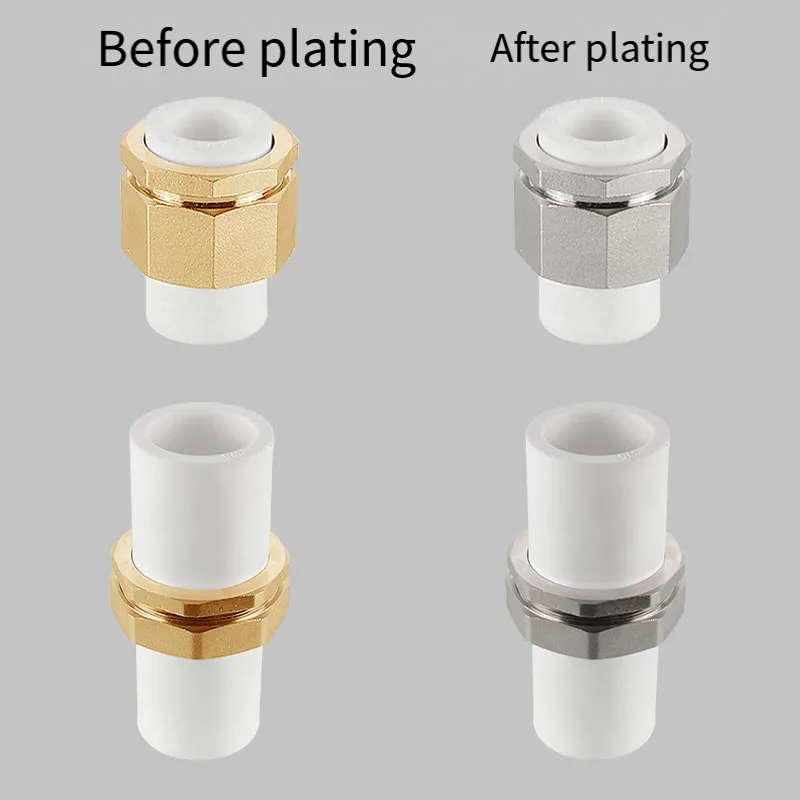 PPR الأنابيب النحاس الاتحاد مقرنة مستقيمة 1/2/3/4/1 " 20-75 مللي متر | مانعة للتسرب للمياه الساخنة/الباردة | تركيب سريع التركيب #3