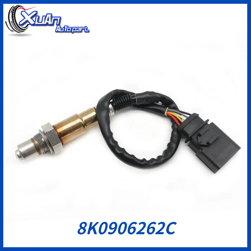 

Датчик кислорода (лямбда-зонд) 8K0906262C для VOLKSWAGEN BEETLE JETTA PASSAT AUDI A4 ALLROAD A5 A8 RS5 RS7 Q5 Q7 (передний)