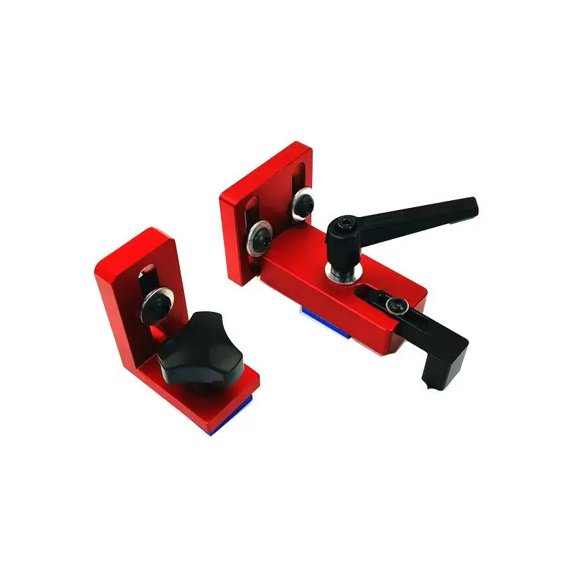 Woodworking backer, chute type limit 30 fixed aluminum alloy positioning guide, push 45 connection handle