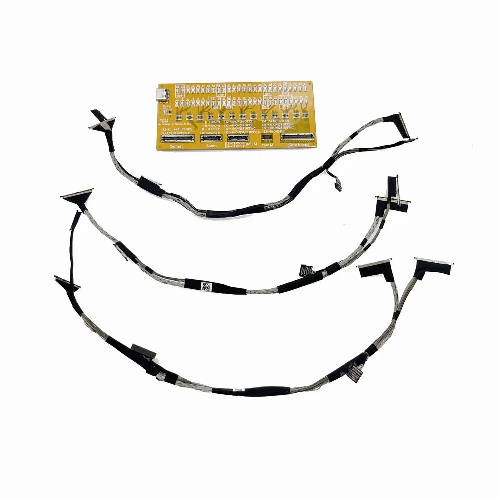 Herramienta de prueba para DJI Mavic 3 / CINE / Classic / Pro Cámara cardán Cable PTZ transmisión de línea pieza de reparación de cable flexible