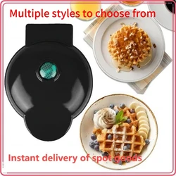 Fully Automatic Multifunctional Mini Waffle Maker, Home Quick Breakfast Machine, Sandwich Cake Baking Tray, And Pancake Maker