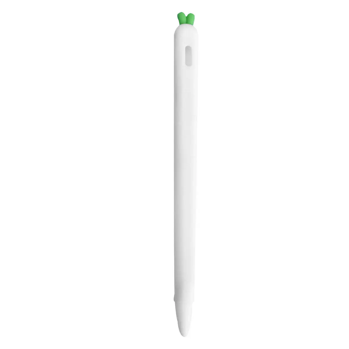 Silicone Stylus Protective Cover Carrot Shaped for Pencil 2 Comfortable Non Slip Grip Lightweight Portable Scratch Shock