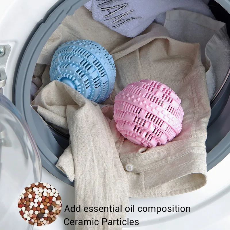 

Reusable Laundry Cleaning Balls Magic Anti-winding Clothes Washing Products Machine WashZilla Anion Molecules Cleaning Tools