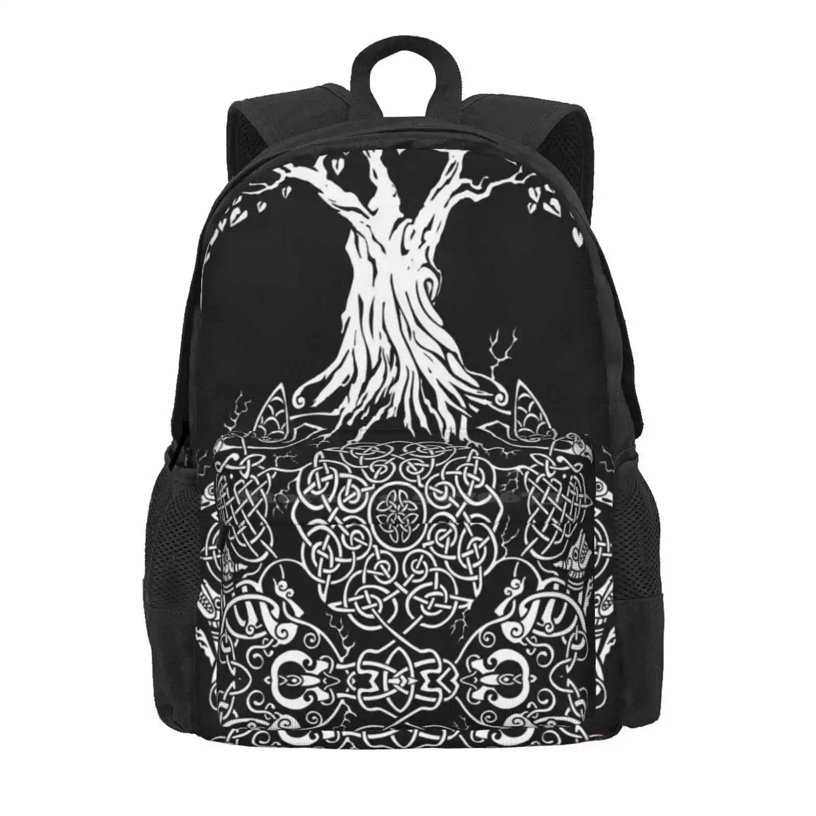 Tree Of Life Hot Sale Schoolbag Backpack Fashion Bags Tree Of Life Irish Knots Knotwork Yggdrasil