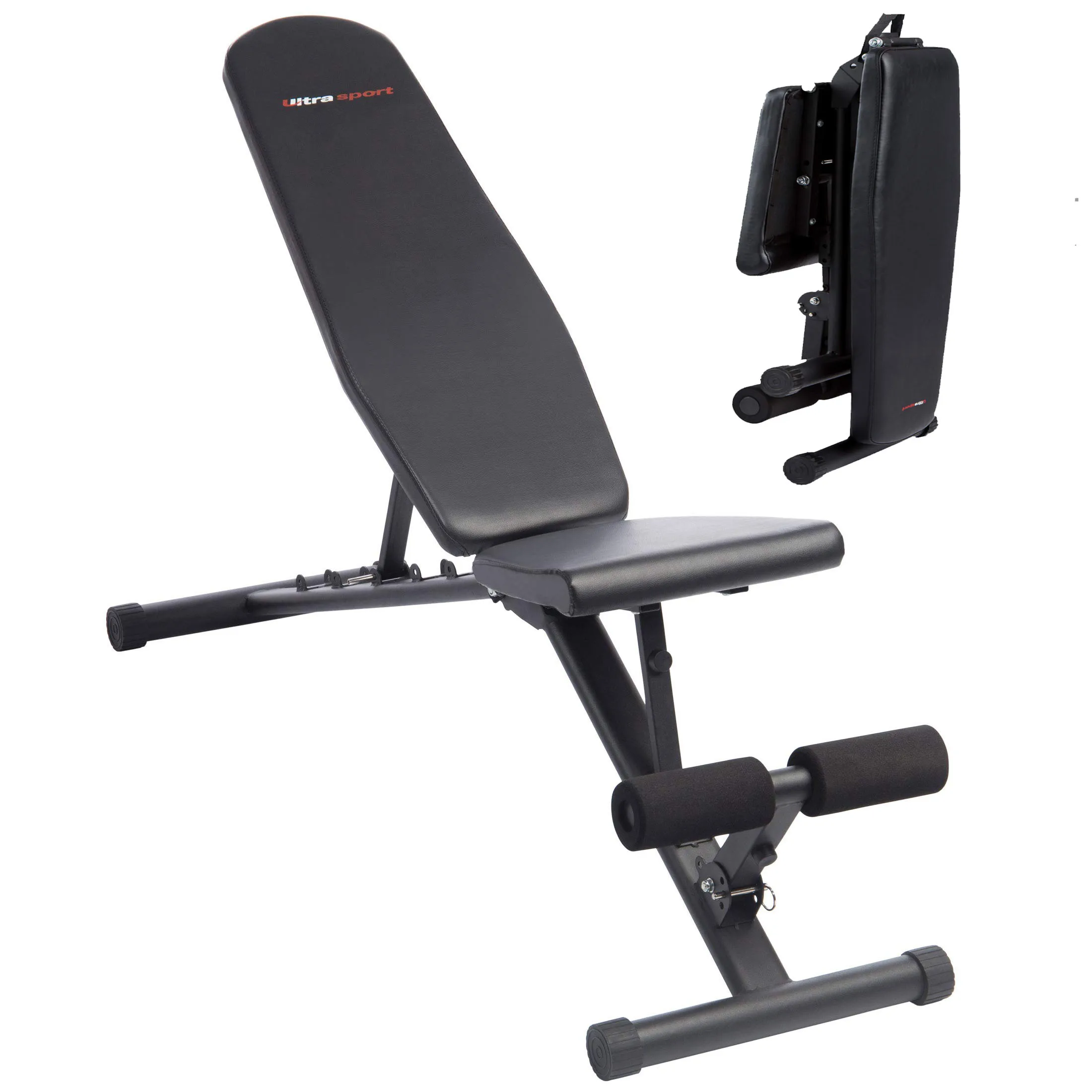 Modern Metal Foldable Gym Home Commercial Use Adjustable Sit up Bench for Ab Workoutpromote sales