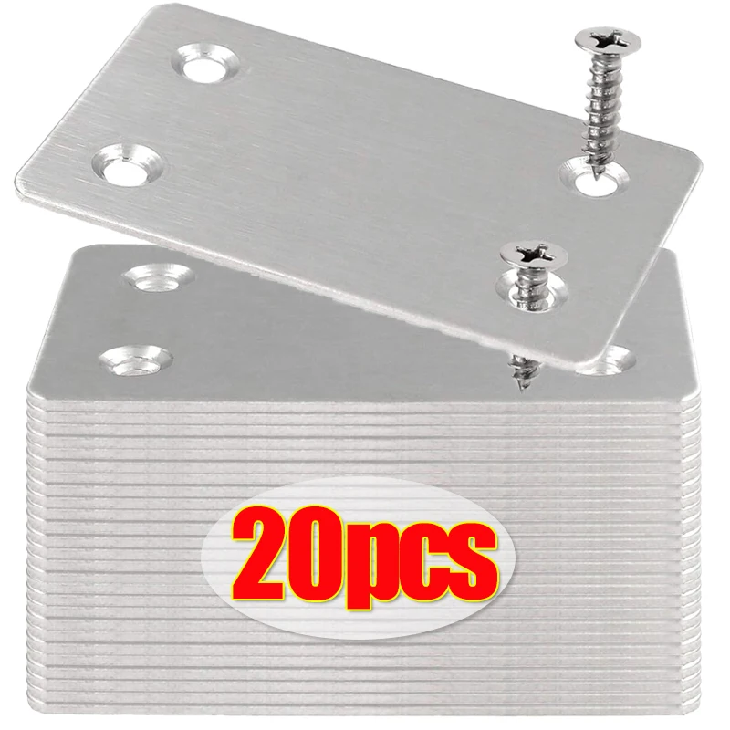 Placa de reparación de bisagras de acero inoxidable, herramienta de montaje de bisagras para muebles, placas de fijación de puertas de armario de cocina, soporte de esquina