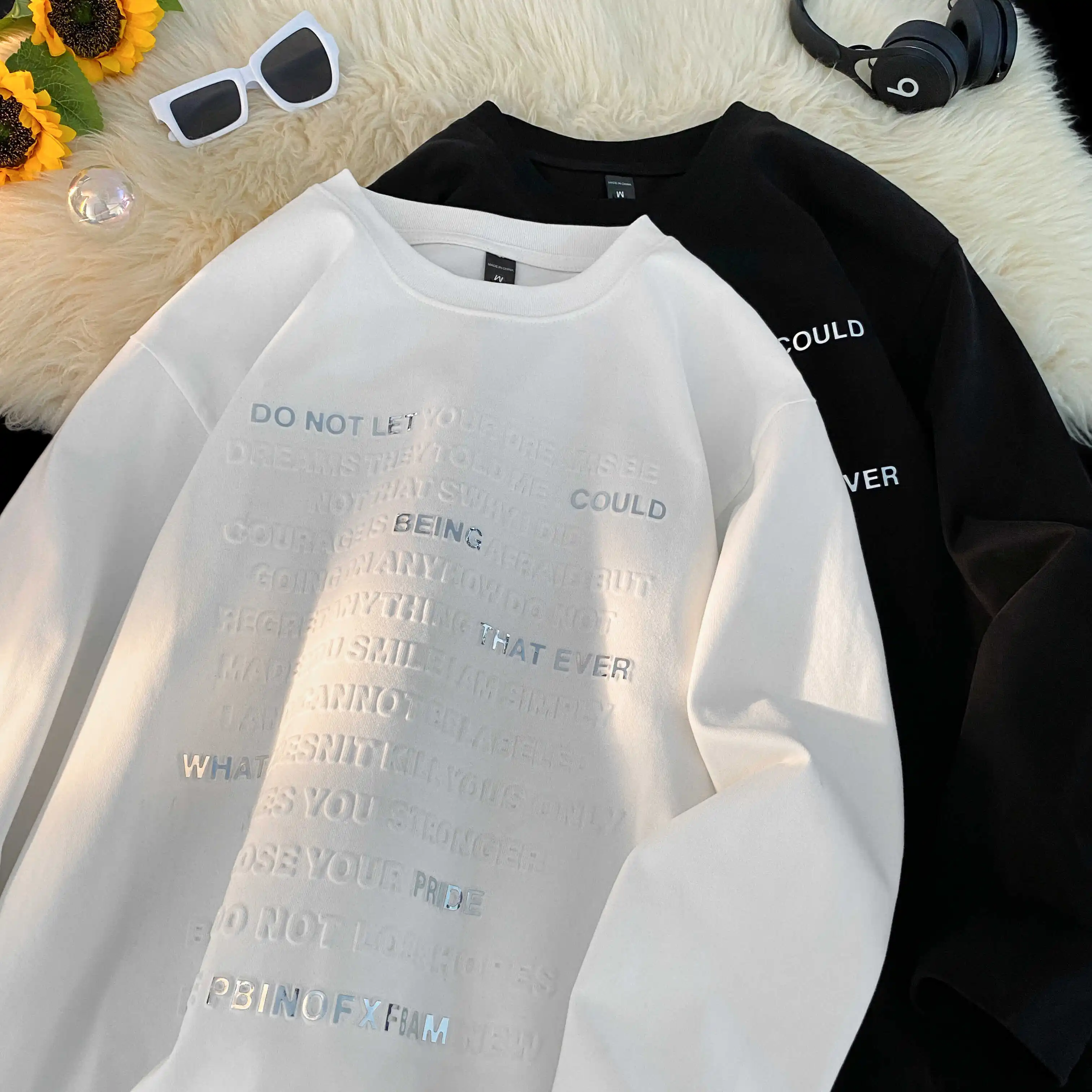 

Мужские толстовки без капюшона с принтом «Рождественская елка», в стиле футуристической технологичной моды, с использованием передовых материалов, свободного кроя.