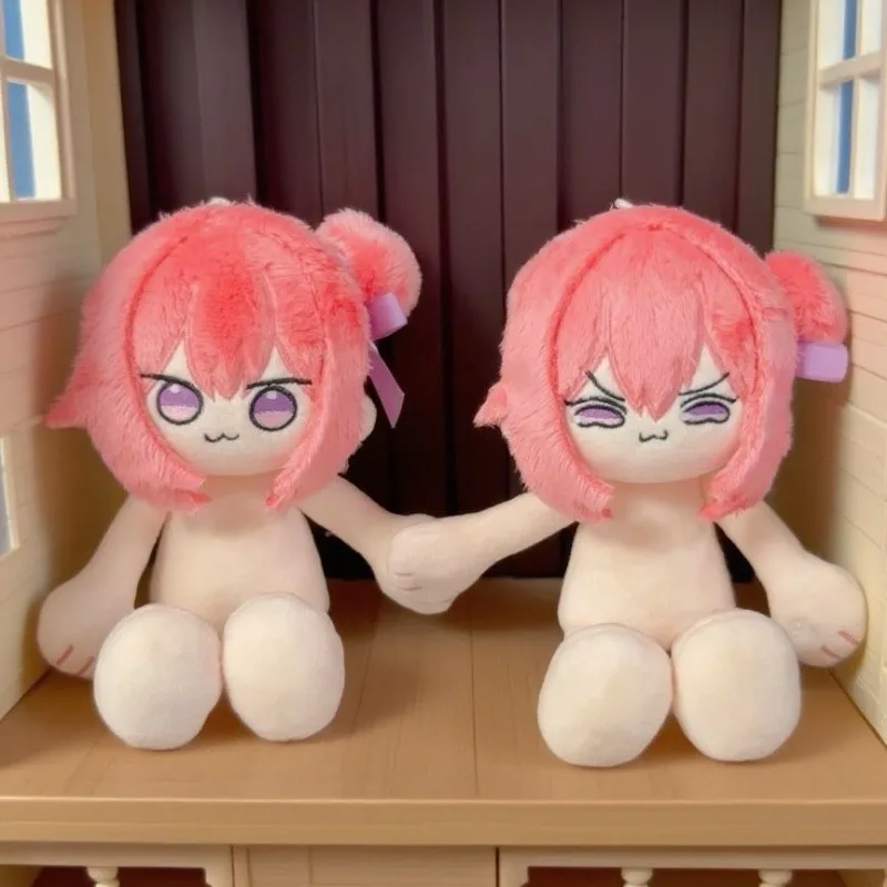 Muñeca de Algodón Suave de 20 cm con Atributos de Chicas Anime, Doro Kawaii, Cosplay, ChuiChui, Vestido de Dibujos Animados, Figura de Juguete para Coleccionar, Regalo para Fans