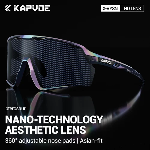 Kapvoe, gafas de sol deportivas de moda, gafas de ciclismo para hombres y mujeres, gafas deportivas para correr, senderismo, conducir, novedad de 2025