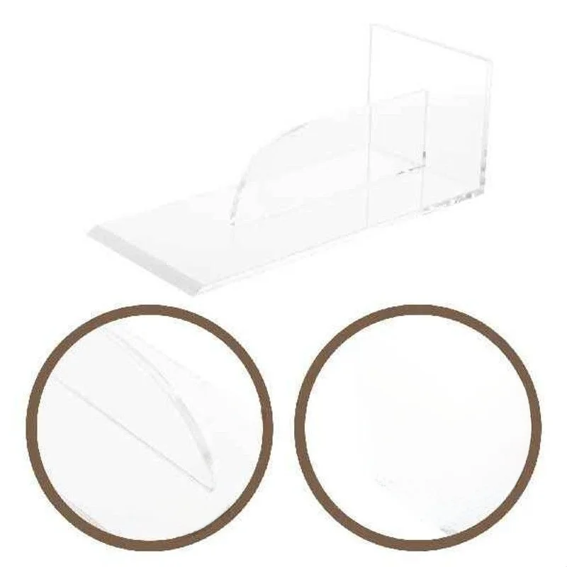 Raspador de Massa de Acrílico, Ferramenta de Confeitaria, Acessórios para Fazer Bolos, Utensílio de Cozinha Transparente Anti...