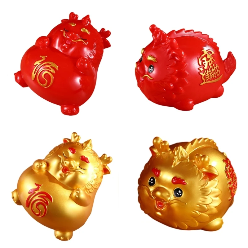 Stylish Money Jar Wealth Accumulate Money Household Dragon Shaped Piggy Banks