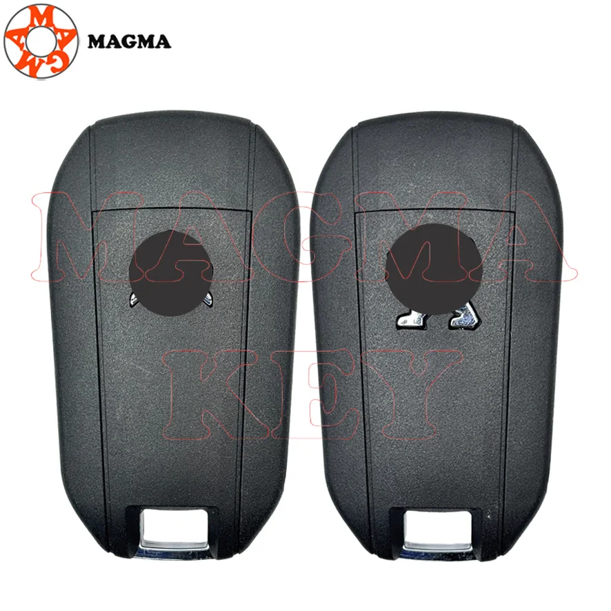 MAGMA 433.92Mhz ID46-pcf7941 مفتاح السيارة عن بعد 2/3 أزرار فوب لبيجو 508 208 2008 301 308 5008 سيتروين C-Elysee C4-الصبار #3