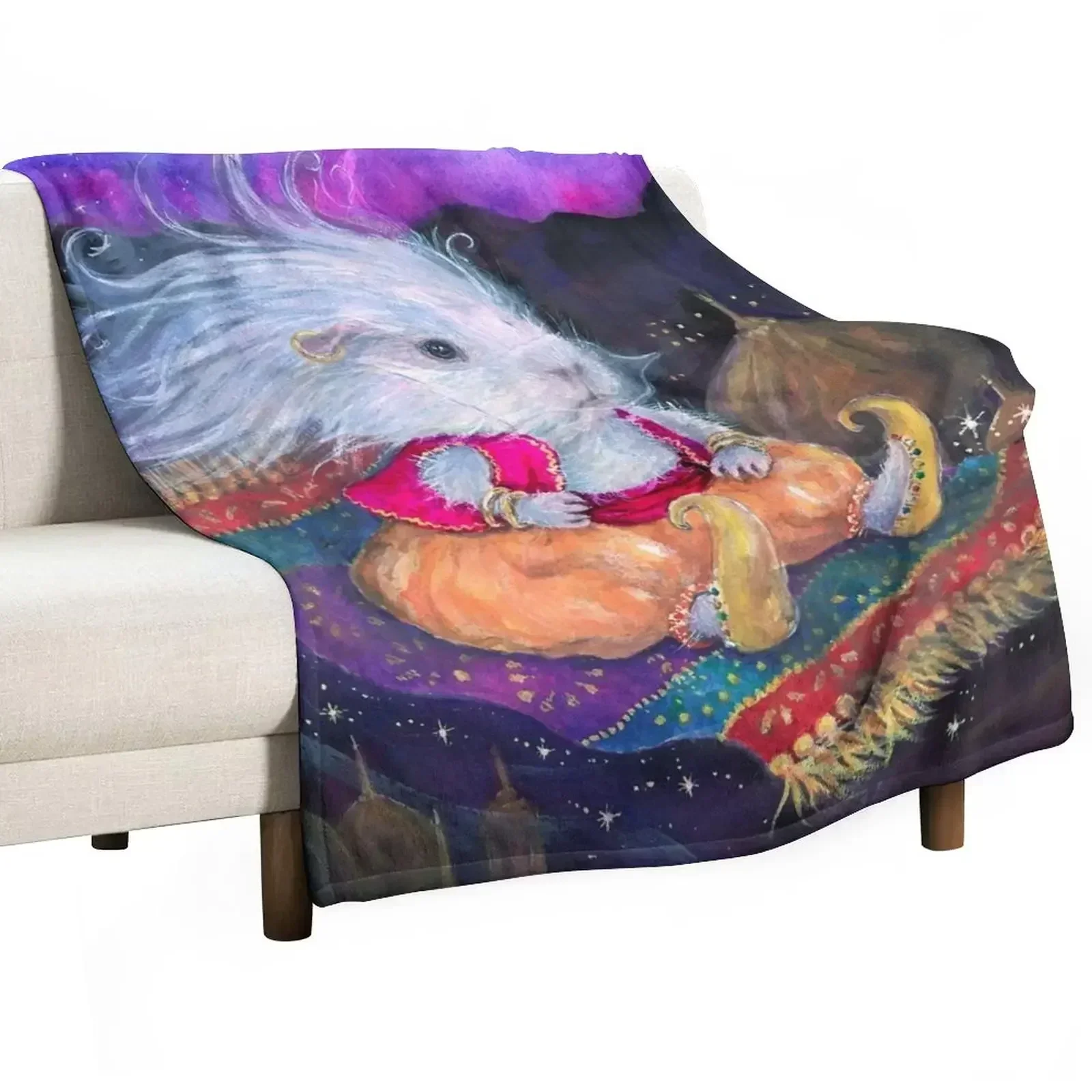 

The Flying Carpet Throw Blanket Stain Resistant Cozy Warm Blanket