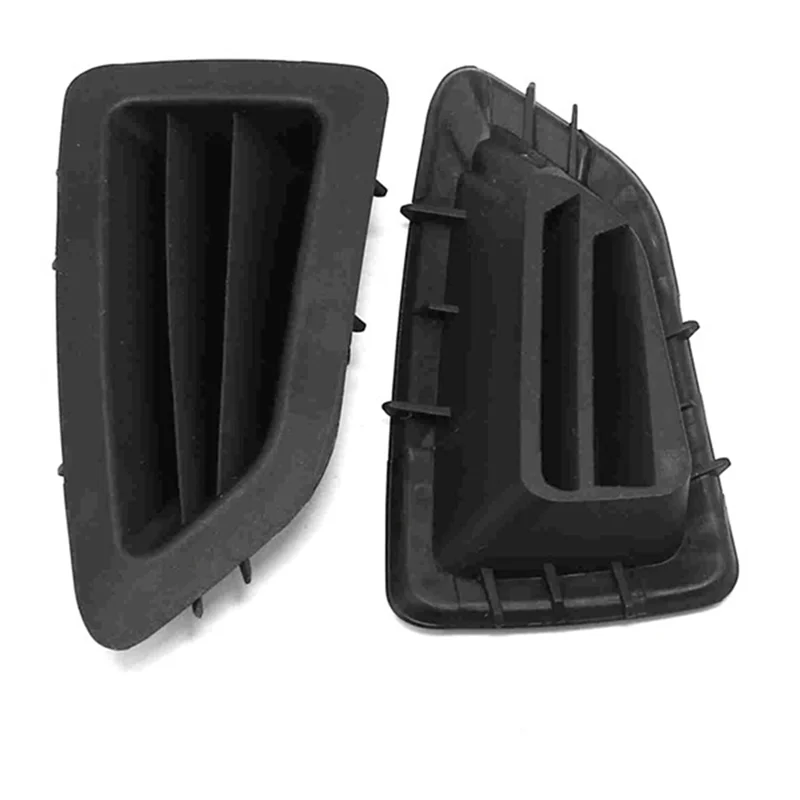 دقيق 2 قطعة لوحة سيارة مكيف الهواء تنفيس المخرج مصبغة لفورد فييستا MK7 MK7.5 A/C تنفيس اكسسوارات السيارات #1