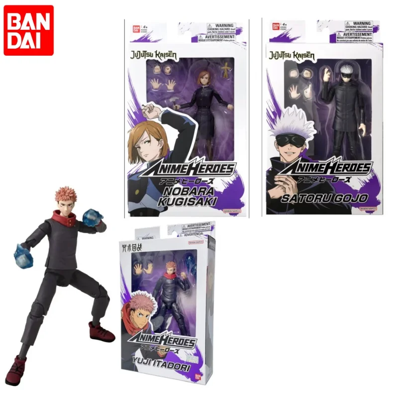 17 cm Bandai Origina l Jujutsu Line Acchion Figuur Gojo Satoru Kojoor Yuji Fushiguro Megumi Acchion Anime Figuur en Y Techniques fts