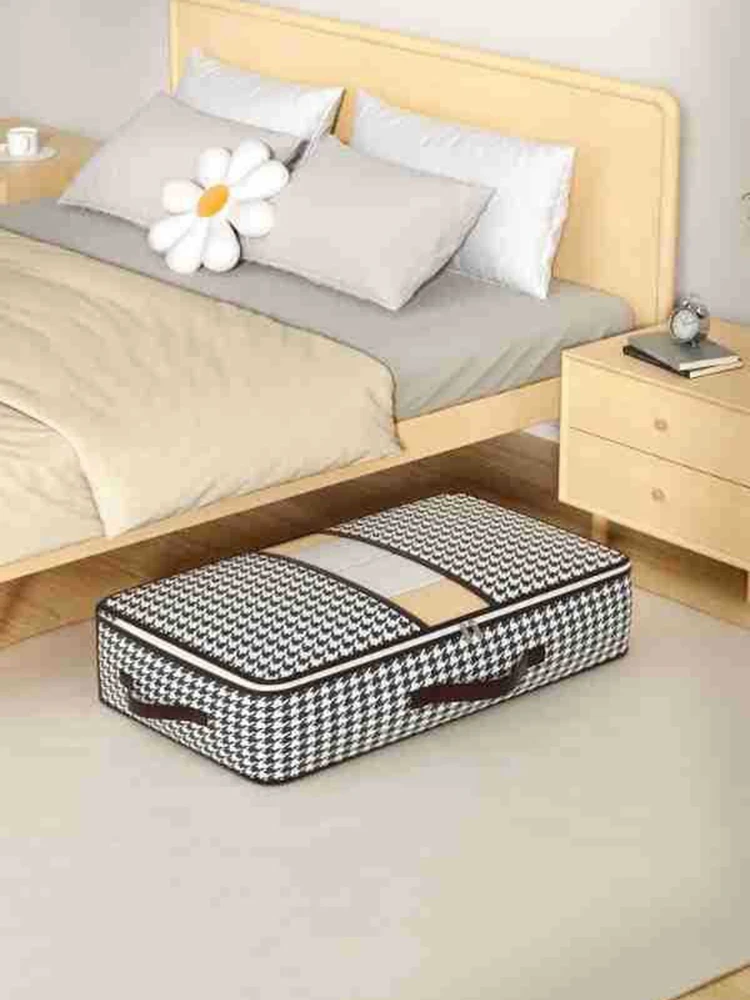 Under Bed Storage Bag Household Clothing Quilts Large Capacity Foldable Wardrobe Closet Organizer Container Space Saver