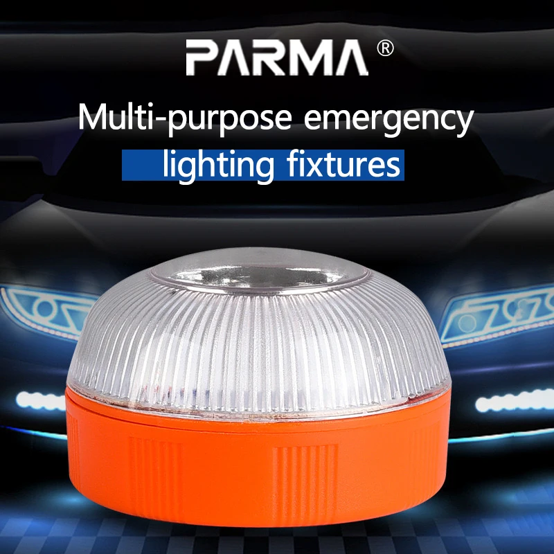 ไฟเตือนสเปน V16, ไฟเตือนอเนกประสงค์, ไฟฉุกเฉินสีขาว, ไฟ LED สำหรับกั้นถนนในรถยนต์, ชุดกล่อง, ชาร์จได้