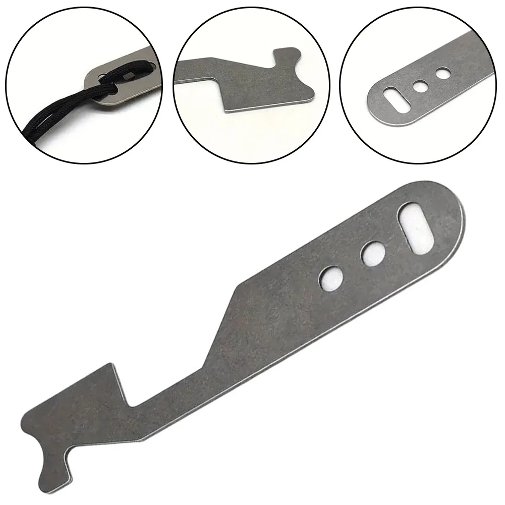 Stainless Steel Firefighting Tool Multifunctional Door Seam Manual Firefighter Lock Opener Hand Tools