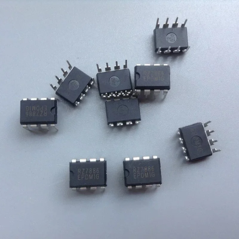 Rz7886 Through-Hole Dip8 High-Current Motor Driver Ic (Up To 13A) For Power Transistors, Used In Electric Model Boat Toys