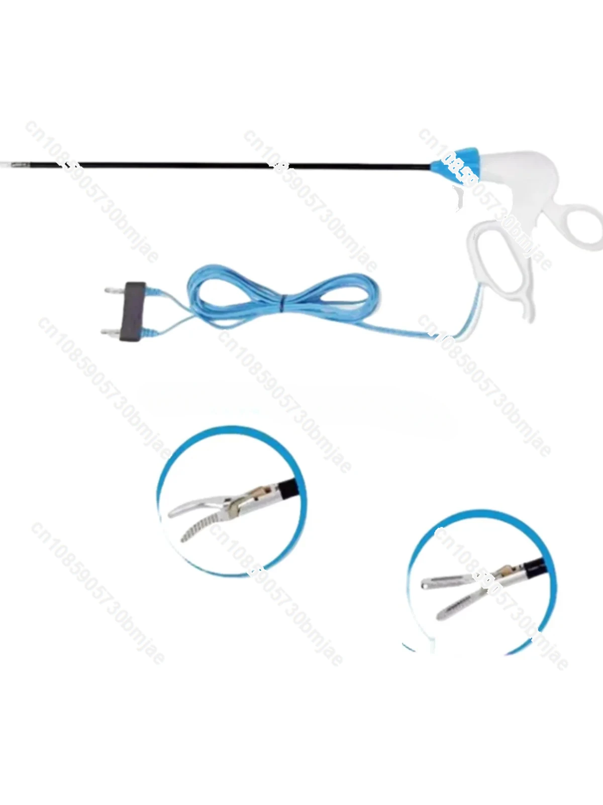 

Disposable ablation electrode laparoscopic surgery electrode bipolar elbow straight head electrocoagulation forceps