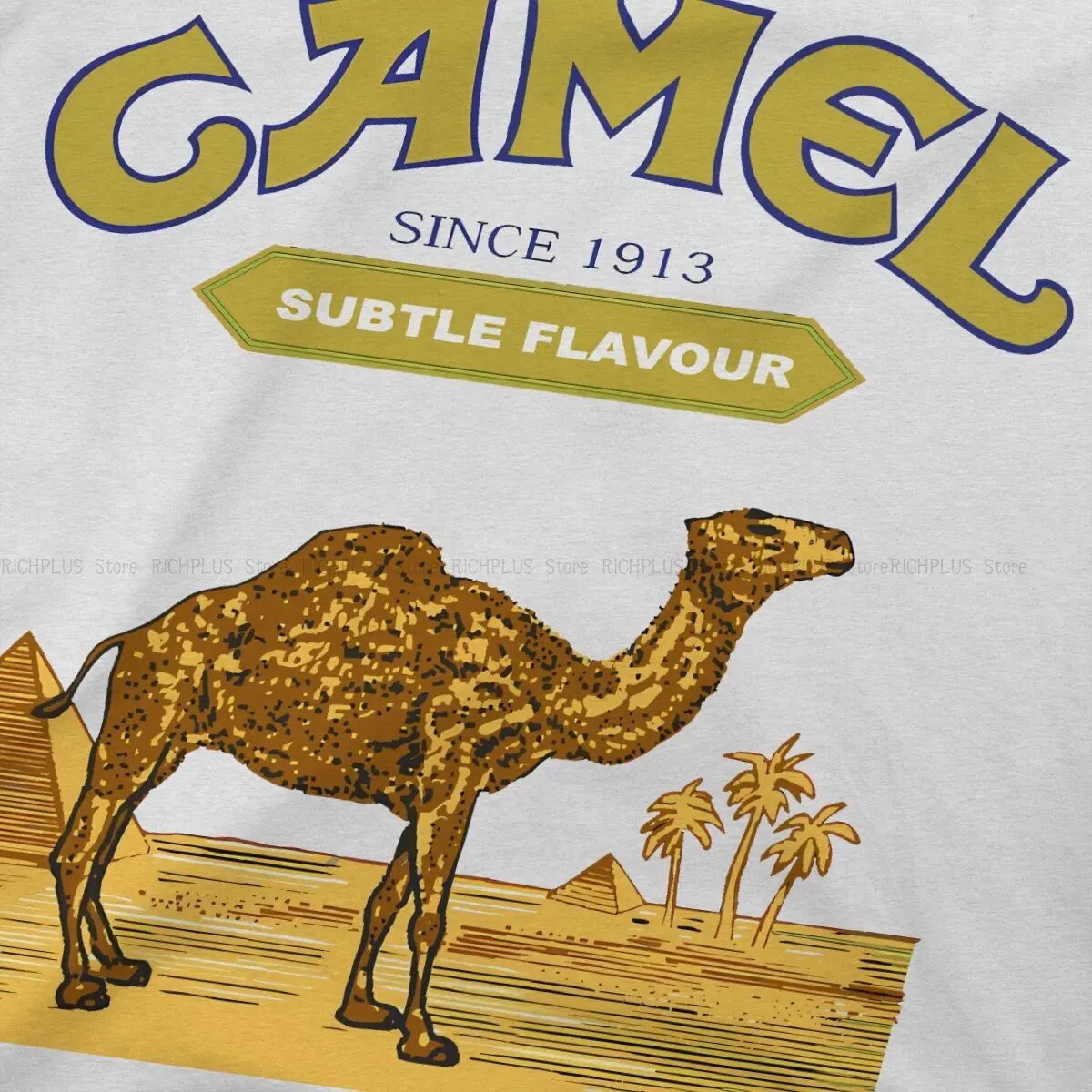 Camel Cigarettes Best Seller Men TShirt Camel Crewneck Short Sleeve Polyester T Shirt Humor Gift Idea