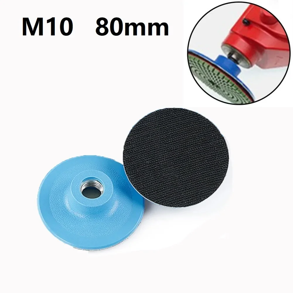 3/4inch Sanding Disc Backing Pad M10/M14/M16 Thread Self-adhesive Sucker Pad Hook-Loop Backed Plate Sander Polishing Suction Dis