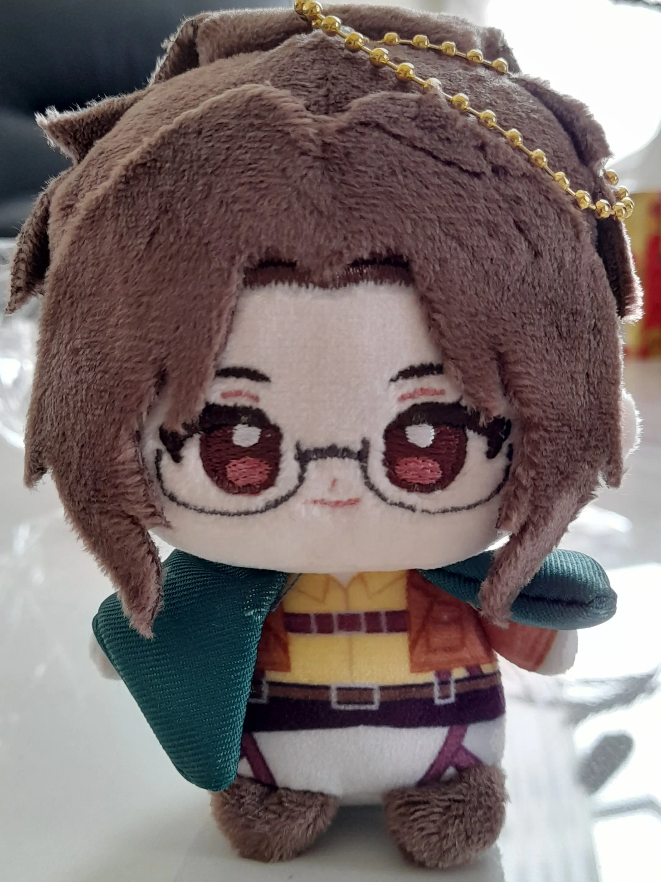 

Cotton Doll Titan Hange Zoe Doll 12cm Pendant Keychain Toy Dress Up Cartoon Game Anime Cosplay Kids Gift
